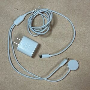 For Apple Watch iWatch SE 7 6 5 4 3 2 iPhone USB C Magnetic Charger Cable Block